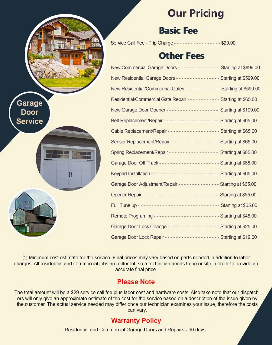 Garage Doors Store Repairs Brookhaven, PA 610-783-3617